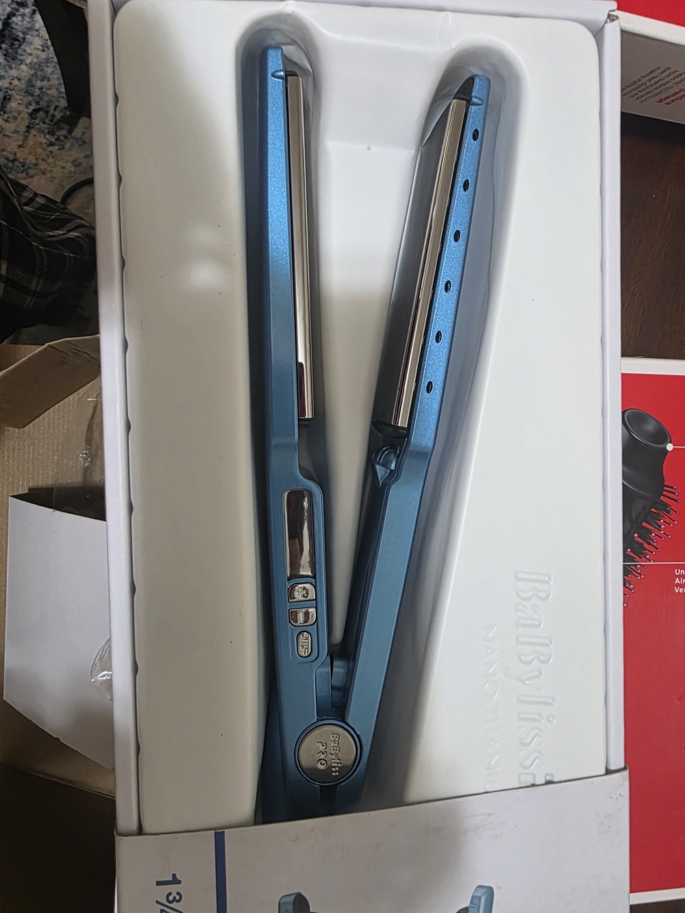 BaByliss Metallic Turquoise Flat Iron